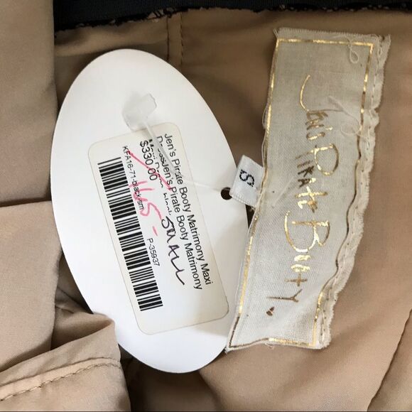 Jen’s Pirate Booty MATRIMONY MAXI DRESS Black crochet lace - Picture 5 of 7